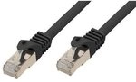 Good Connections Patchkabel mit Cat. 7 Rohkabel S/FTP schwarz 10m