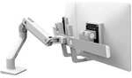 Ergotron HX Dual Monitor Arm f&uuml;r 2 Monitore, Tischhalterung (wei&szlig;)