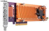 QNAP QM2 Card QM2-4S-240 Quad-M.2-2280-SATA-SSD Erweiterungskarte