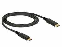 Delock USB 3.1 Gen 2 (10 Gbps) Kabel Type-C zu Type-C 1 m PD 3 A E-Marker 83661