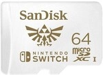 SanDisk 64 GB microSDXC Speicherkarte für Nintendo Switch™ weiß SanDisk 64 GB microSDXC Speicherkarte für Nintendo Switch™ weiß