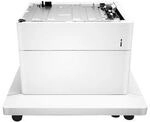 HP Color LaserJet 550 Papierzuf&uuml;hrung 550 Blatt mit Unterstand und Schrank