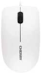 Cherry MC-1000 Kabelgebundene Maus USB wei&szlig; grau