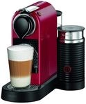 Nespresso Kaffeekapselmaschine Krups XN7615 New CitiZ & Milk Rot
