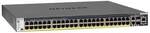 NETGEAR GSM4352PA M4300-52G-PoE+ (550W PSU) stackl.mgd.Managed Switch mit 48x1G PoE+