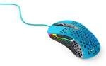 Cherry XTRFY M4 RGB kabelgebundene Gaming Maus USB Miami Blue