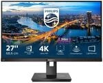Philips B-Line 278B1 27 Zoll 4K (UHD) IPS LED 16:9 60 Hz Office Monitor