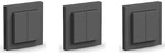 Senic Friends of Hue Switch anthrazit batterieloses 3-fach Schalterset