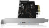 Raid Sonic RaidSonic ICY BOX IB-PCI1901-C32 PCIe Erweiterungskarte für USB 3.2 Typ-C