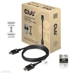 Club 3D HDMI 2.1 Kabel 1,5m Ultra High Speed 4K120Hz, 8K60Hz St./St. schwarz