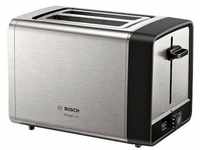 Bosch TAT5P420DE Toaster, Kompakt DesignLine, Edelstahl