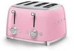 SMEG TSF03PKEU 50s Style 4 Scheiben Toaster Cadillac Pink
