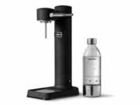 Aarke Carbonator 3 Wassersprudler mit Flasche, Mattschwarz AAC3-BLACK
