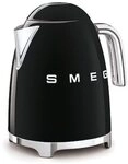 SMEG KLF03BLEU 50s Style Wasserkocher Schwarz