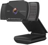 CONCEPTRONIC AMDIS06B 2K 1080P FullHD Autofokus-Webcam mit Mikrofon