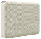 Toshiba Canvio Advance 4 TB 2.5 Zoll USB 3.0 Micro-B (5Gb/​s) Beige externe