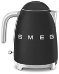 SMEG KLF03BLMEU 50s Style Wasserkocher Schwarz-Matt