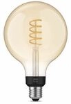 Philips Hue White Ambiance E27 Einzelpack Giant Globe G125 Filament 550lm