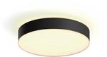 Philips Hue White Ambiance Enrave Deckenleuchte rund schwarz + Dimmschalter &bull; M