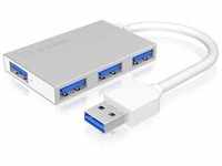 RaidSonic Icy Box IB-HUB1402 4-Port USB 3.0 Hub weiß