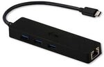 i-tec USB-C Slim Passive HUB 3 Port + Gigabit Ethernet Adapter