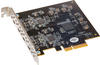 Sonnet Allegro 4 Port USB C PCI-Express Adapter MAC/PC USB3C-4PM-E