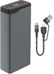 4smarts Powerbank VoltHub Pro 26800mAh QuickCharge PD gunmetal