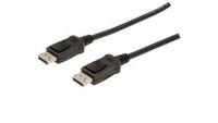 DIGITUS DisplayPort 1.2 Anschlusskabel 3m UHD 4K St./St. schwarz