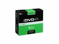 Intenso 16x DVD-R 4,7GB 10er Slim Case 4101652