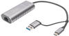 DIGITUS USB3.0/USB C 3.1 auf 2.5G Ethernet Adapter DN-3028