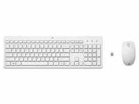 HP 230 Kabellose Maus-Tastaturkombination Weiß 3L1F0AA#ABD