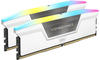 32GB (2x16GB) CORSAIR VENGEANCE RGB DDR5-6200 RAM Arbeitsspeicher Kit White