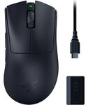 RAZER DeathAdder V3 Pro Schwarz Gaming-Maus, 30000 DPI, 63g, bis zu 90h Akkulaufzeit