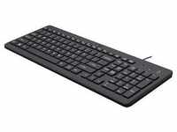 HP 150 Kabelgebundene Tastatur Schwarz 664R5AA#ABD