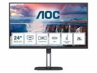 AOC 24V5C 60,5cm (23,8") FHD IPS Office Monitor 16:9 HDMI/DP/ USB-C PD65W 75Hz
