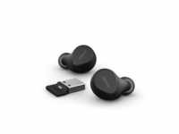 Jabra Evolve2 Buds USB-A MS Wireless In-Ear-Kopfhörer schwarz 20797-999-999
