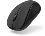 Hama 173020 Optische 3-Tasten-Funkmaus MW-300 V2, USB-Empf&auml;nger, Schwarz
