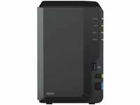 Synology DS223_WD80EFPX, Synology Diskstation DS223 NAS System 2-Bay inkl. 2x 8TB WD