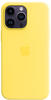 Apple Original iPhone 14 Pro Max Silikon Case mit MagSafe Kanariengelb MQUL3ZM/A