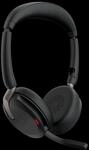 Jabra Evolve2 65 Flex UC Stereo USB Headset schwarz USB-C Wireless-Charging-Pad