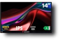 Verbatim 49590 Portable 14 Zoll Full HD IPS Panel 16:9 Monitor