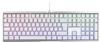 Cherry MX Board 3.0S kabelgebundene Gaming Tastatur weiß DE Layout rot