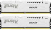 32GB (2x16GB) KINGSTON FURY Beast White XMP DDR5-6000 CL40 RAM Speicher Kit