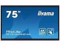 iiyama ProLite TE7514MIS-B1AG 189cm (75 ") 4K UHD VA Touch Monitor HDMI/DP/USB-C