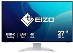 EIZO Flexscan EV2740X-WT 27 Zoll 4K (UHD) IPS Black LED 16:9 60 Hz Monitor
