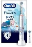 Oral-B Junior Pro Frozen Elektrische Zahnb&uuml;rste f&uuml;r Kinder ab 6 Jahren wei&szlig;