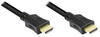 Good Connections High Speed HDMI Kabel 5m mit Ethernet gold Stecker schwarz 4514-050