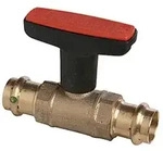 Heimeier Heizungskugelhahn Globo H mit Press 22 x 22 mm