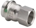 Viega Sanpress Inox &Uuml;bergangsmuffe IG 15 mm x 3/4" - Modell 2312