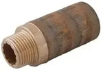 Viega Rotguss Hahnverl&auml;ngerung 3/4" - 100 mm - Nr. 3525